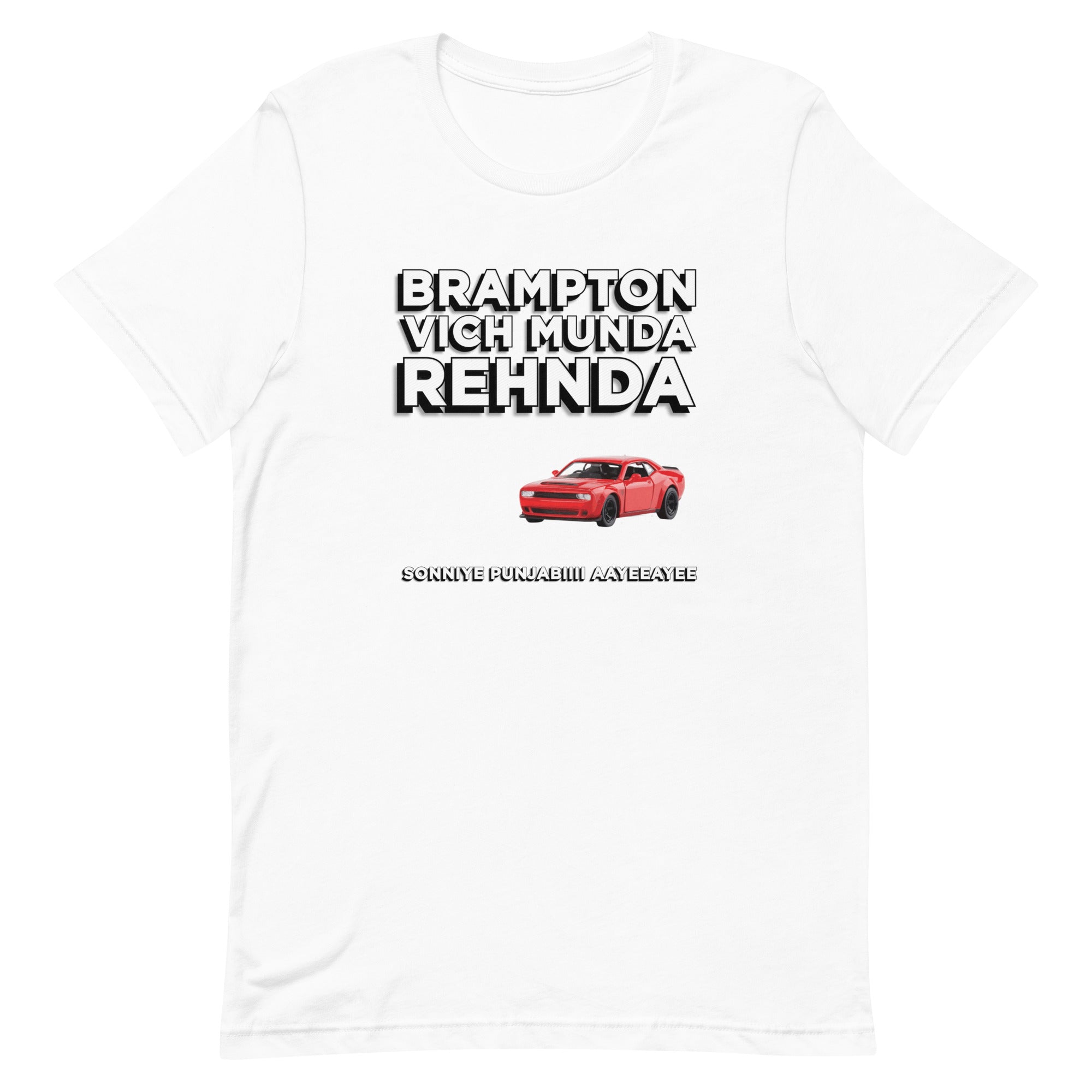 Brampton Vich Munda Rehnda T-shirt - B-Coalition Clothing Company